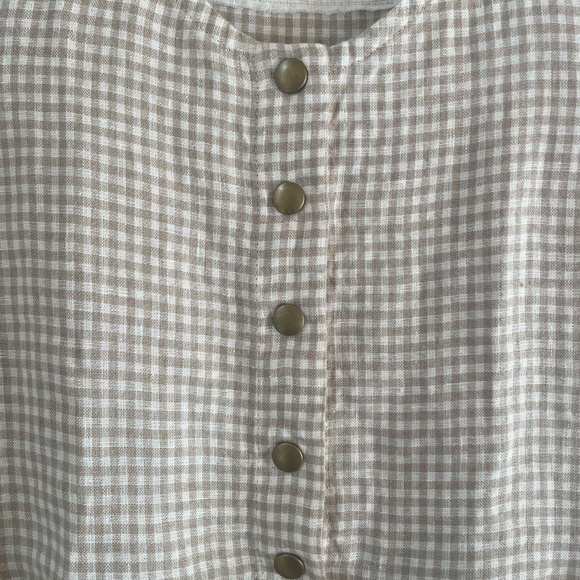 notPERFECTLINEN Maxi MAMA-2 short sleeve linen dress (NEW, UNWORN) - Picture 3 of 5